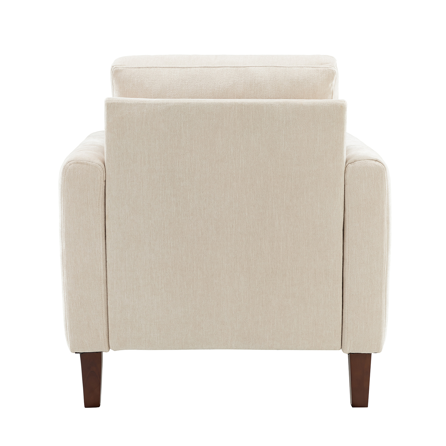 Deionides Ivory Tufted Glam Accent Club Chair 4 Deionides Ivory Tufted Glam Accent Club Chair - Image 4