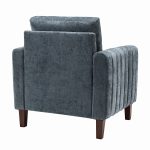 Deionides Navy Tufted Glam Accent Club Chair