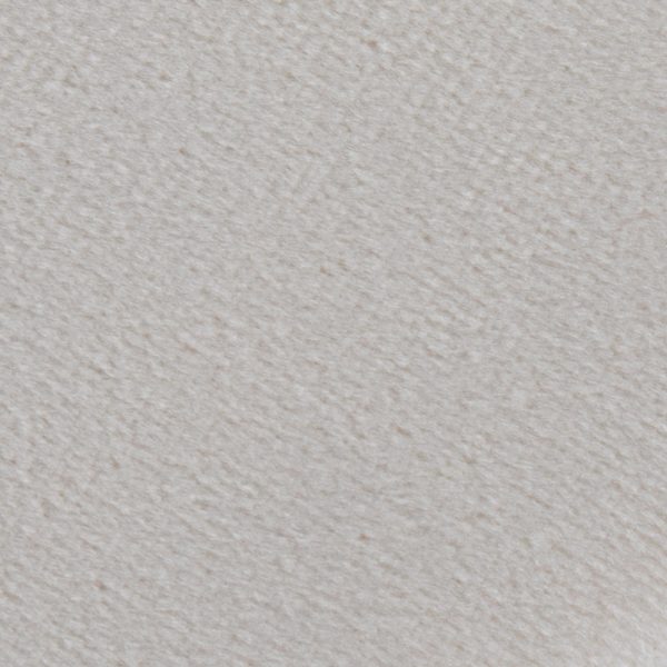 Demi Cream Velvet Contemporary Ottoman 10