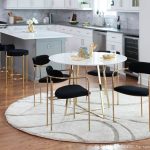 Demi Gold and Black Velvet Contemporary Chairs (Set of 2) 14 Demi Gold and Black Velvet Contemporary Chairs (Set of 2)