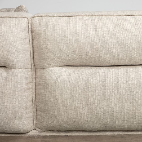 Denali IV 121 Beige Upholstered Wooden Frame Left Four Seater Sectional 9