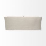 Denly II 92.5 X 38.25 X 34.5 Beige Slipcover Three Seater Sofa