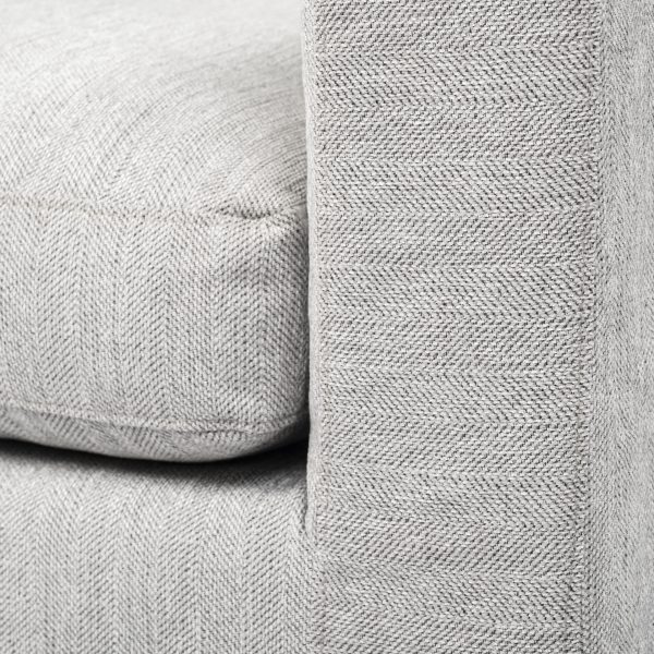 Denly II 92.5 X 38.25 X 34.5 Frost Gray Slipcover Three Seater Sofa 9