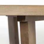 Denver 91.5x38 Rectangular Brown Solid Wood Top & Base Dining Table