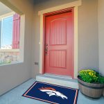 Denver Broncos 3x4 Spirit Area Rug NFL Officially Licensed