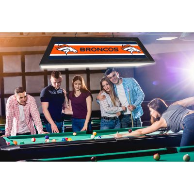 Denver Broncos 42 Inch Acrylic Billiard Lamp
