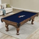 Denver Broncos 8 ft Polyester Anti Friction Billiard Cloth