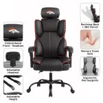 Denver Broncos Embroidered Headrest Adjustable Champ Chair