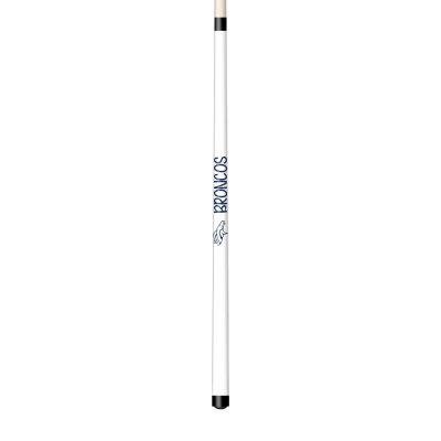 Denver Broncos Laser Etched Maple Shorty Billiard Cue