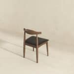 Black Leather Mid-Century Modern Dining Chairs (Set of 2) 11 Black Leather Mid-Century Modern Dining Chairs (Set of 2)