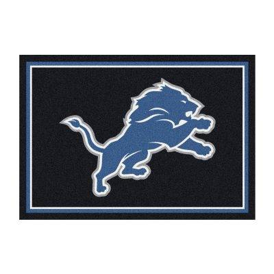 Detroit Lions 4x6 Officially Licensed NFL Spirit Area Rug