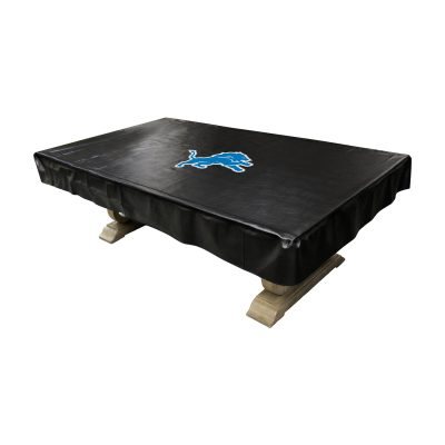 Detroit Lions 8 Foot Naugahyde Billiard Table Cover