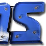 Detroit Lions Lighted Recycled Metal Wordmark NFL Sign