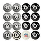 Detroit Lions Regulation Billiard Ball Set