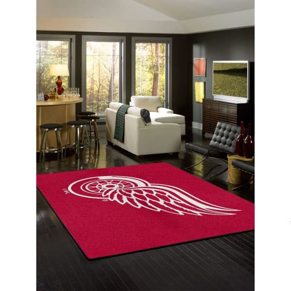 Detroit Red Wings 8x11 Spirit Rug 2
