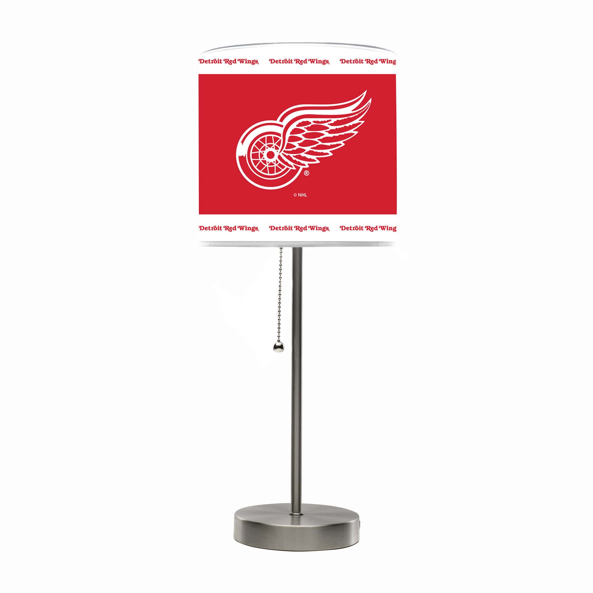 Detroit Red Wings Chrome Lamp 5 Detroit Red Wings Chrome Lamp - Image 5