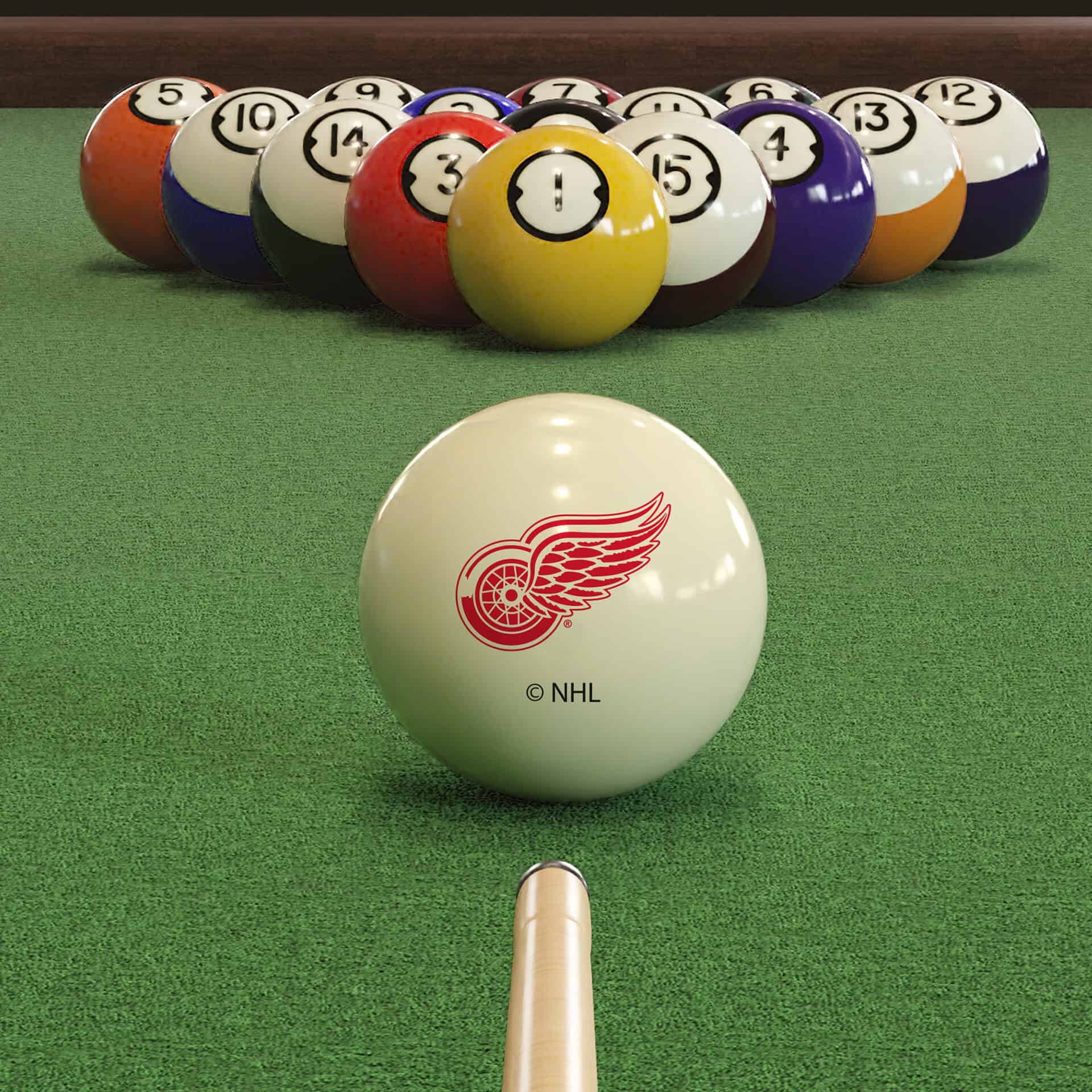 Detroit Red Wings Retro Ball Sets 2 Detroit Red Wings Retro Ball Sets - Image 2