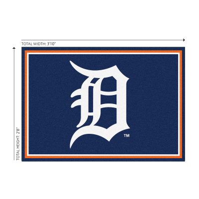 Detroit Tigers 3x4 Area Rug Officially Licensed MLB