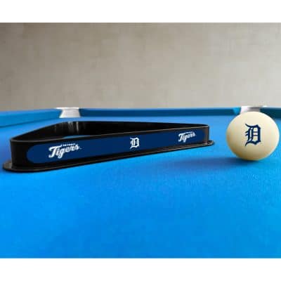 Detroit Tigers Billiards Triangle and Cue Ball Combo