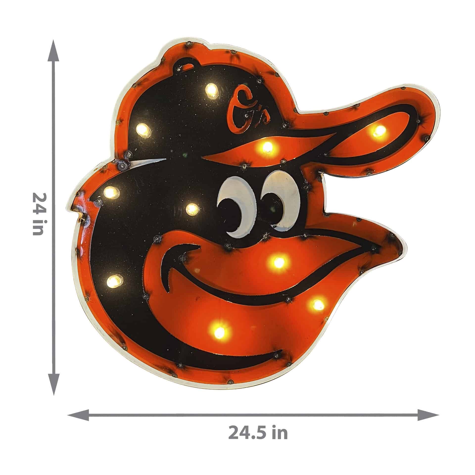 Detroit Tigers Lighted Recycled Metal MLB Sign 1 Detroit Tigers Lighted Recycled Metal MLB Sign