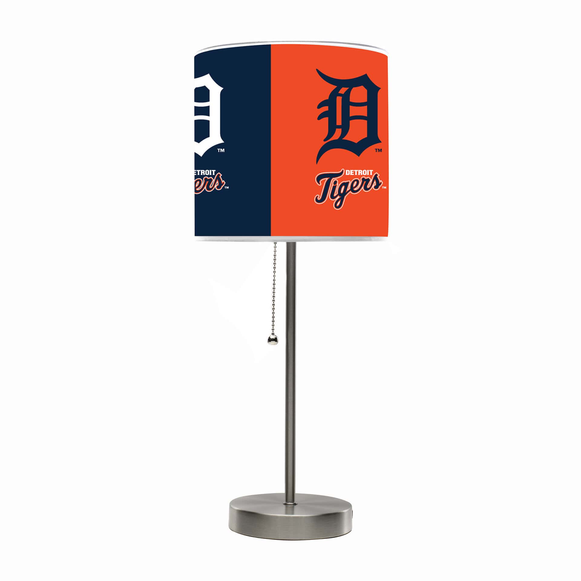 Detroit Tigers USB Charging Chrome Lamp 3 Detroit Tigers USB Charging Chrome Lamp - Image 3