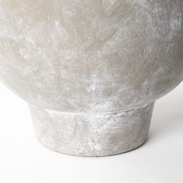 Deya Large Rustic Brown Ceramic Vase 7