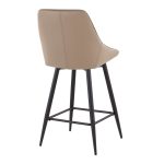 Diana 26 Contemporary Black Faux Leather Counter Stools (Set of 2) 16 Diana 26 Contemporary Black Faux Leather Counter Stools (Set of 2)