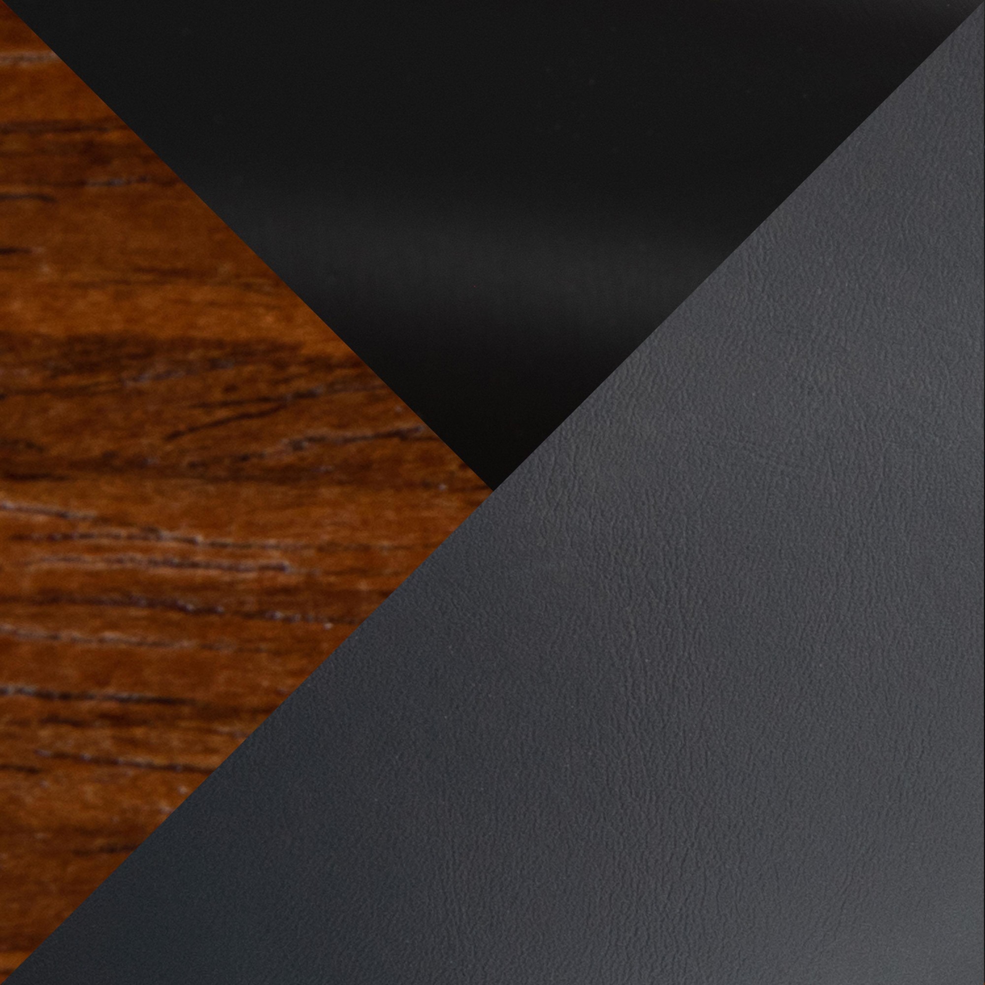 Diana 30 Walnut Black Faux Leather Contemporary Barstools (Set of 2) 10 Diana 30 Walnut Black Faux Leather Contemporary Barstools (Set of 2) - Image 10