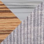 Diana 30 Zebra Wood Grey Corduroy Contemporary Barstools (Set of 2) 20 Diana 30 Zebra Wood Grey Corduroy Contemporary Barstools (Set of 2)