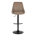 Diana Black Brown Contemporary Adjustable Barstools (Set of 2) 18 Diana Black Brown Contemporary Adjustable Barstools (Set of 2)