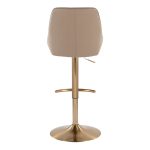 Diana Gold Brown Contemporary Adjustable Barstools (Set of 2) 17 Diana Gold Brown Contemporary Adjustable Barstools (Set of 2)