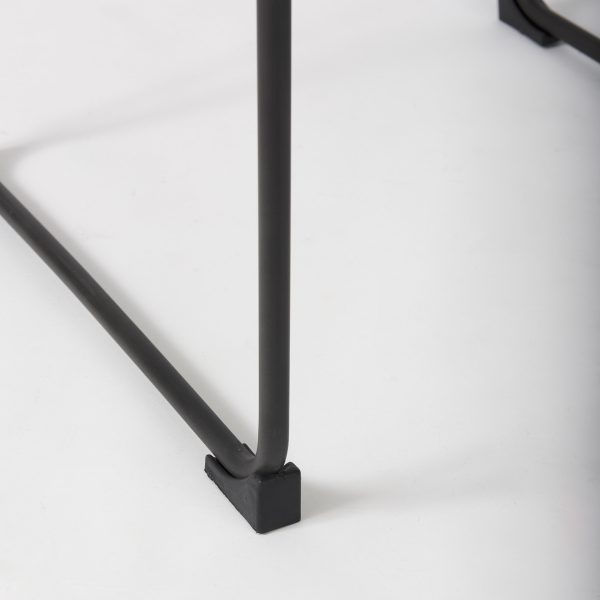 Direttore 19.3L x 19.3W x 44.1H BrownGray Suede W Metal Frame Bar Stool 10