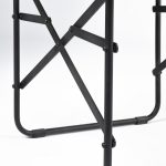 Direttore Tan Leather W/ Black Iron Frame Dining Chair