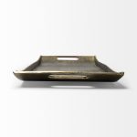 Drey 24L x 10W Gold Rectangular Tray