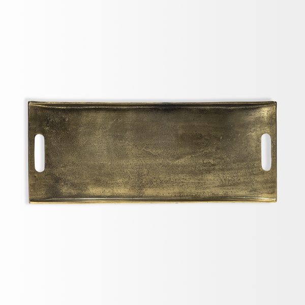 Drey 24L x 10W Gold Rectangular Tray 7
