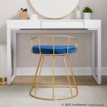 Drift Contemporary White Steel and Wood Desk with Drawer 17 Drift Contemporary White Steel and Wood Desk with Drawer