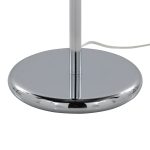 Droplets Contemporary Chrome Crystal Floor Lamp