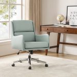 Duke Buffalo Faux Leather Ergonomic Swivel Home Office Chair 7 Duke Buffalo Faux Leather Ergonomic Swivel Home Office Chair