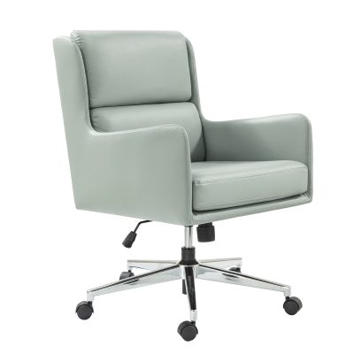 Duke Buffalo Faux Leather Ergonomic Swivel Home Office Chair