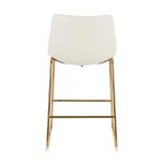 Duke Gold White Contemporary Counter Stools (Set of 2) 20 Duke Gold White Contemporary Counter Stools (Set of 2)