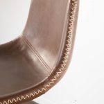 Duke Industrial Antique Metal Brown Faux Leather Adjustable Barstool (Set of 2) 16 Duke Industrial Antique Metal Brown Faux Leather Adjustable Barstool (Set of 2)