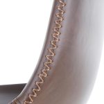 Duke Industrial Antique Metal Brown Faux Leather Adjustable Barstool (Set of 2) 25 Duke Industrial Antique Metal Brown Faux Leather Adjustable Barstool (Set of 2)