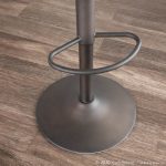Duke Industrial Antique Metal Brown Faux Leather Adjustable Barstool (Set of 2) 18 Duke Industrial Antique Metal Brown Faux Leather Adjustable Barstool (Set of 2)