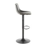 Duke Industrial Black Metal Grey Barstools (Set of 2) 27 Duke Industrial Black Metal Grey Barstools (Set of 2)