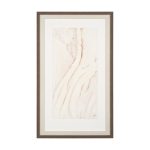 Dune I by Hardip kaur a Framed Art Print Matted under Glass