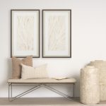 Dune II by Hardip kaur a Framed Art Print Matted under Glass
