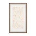 Dune III by Hardip kaur a Framed Art Print Matted under Glass