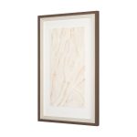 Dune III by Hardip kaur a Framed Art Print Matted under Glass