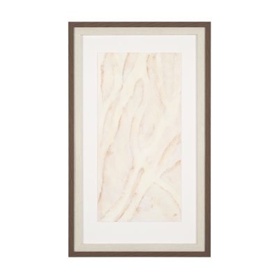 Dune III by Hardip kaur a Framed Art Print Matted under Glass