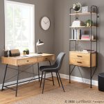 Durango Industrial Grey Faux Leather Dining Chairs Black Metal (Set of 2) 14 Durango Industrial Grey Faux Leather Dining Chairs Black Metal (Set of 2)
